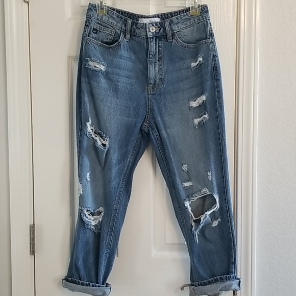 KanCan Boyfriend/Mom Jeans - Size 5/26 - Picture 2 of 4